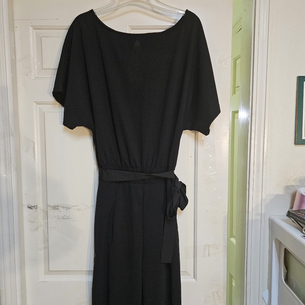 Elegant Black Women's Dressy Jumpsuit